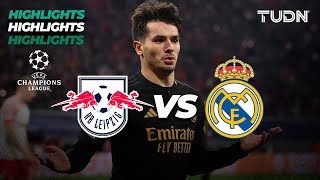 HIGHLIGHTS  RB Leipzig vs Real Madrid  UEFA Champions League 202324  8vos  TUDN [upl. by Watson932]