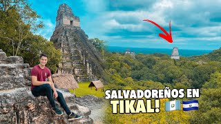 🇸🇻 Salvadoreños en TIKAL 😱🇬🇹 ¡UNA EXPERIENCIA INCREÍBLE 😍 [upl. by Lundt]