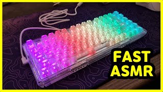 【FAST ASMR】 ATWO KEY5⌨️  Outemu White  Keyboard Typing ASMR  No ADs No Talking😴 [upl. by Magdau]