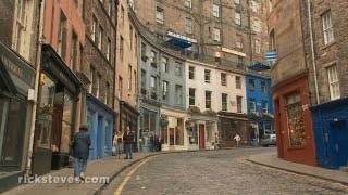 Edinburgh Scotland Royal Mile  Rick Steves’ Europe Travel Guide  Travel Bite [upl. by Ingaberg]