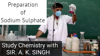 Chemistry  Preparation of Hydrated Sodium Sulphate in lab [upl. by Gunthar658]