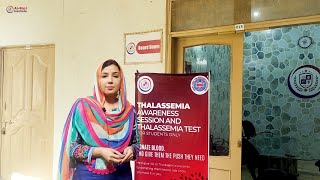 PostThalassemia Awareness Seminar Views by Ms Iqra Jamil  alraziinstituteofficial7538 [upl. by Crosby]