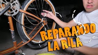 ¿CÓMO REPARAR UNA BICICLETA  LA RILA  DOROROCK [upl. by Rennane]