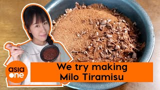 We try making Milo Tiramisu [upl. by Notsecnirp965]