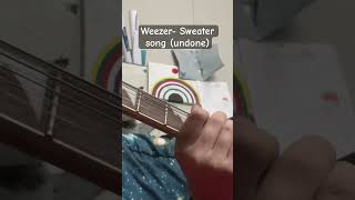 Weezersweater song undone cover art song [upl. by Mieka]