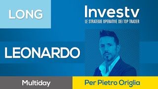 Investv Pietro Origlia apre un LONG multiday su LEONARDO [upl. by Yamauchi]