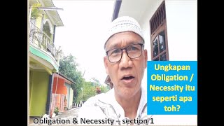 PJJ EXPRESSING OBLIGATION amp NECESSITY  Meeting 1 [upl. by Attenreb]