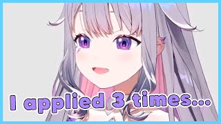 Bijou talks about her story and struggles to get accepted into hololive [upl. by Ecnesse]