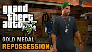 GTA 5  Mission 2  Repossession 100 Gold Medal Walkthrough [upl. by Hairacaz138]