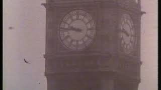 Big Ben Chimes  1970s London  Palace of Westminster  Seeing and Doing  1972 [upl. by Atteiram878]