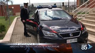 25 settembre 2018 Ceglie Messapica BR Arrestato per il tentato omicidio di un ristoratore [upl. by Saraann]