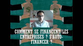 Financement 3  Comment se financent les entreprises  Sautofinancer [upl. by Schlenger]