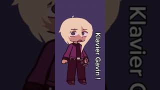 Klavier Gavin in Gacha Club for desihirohamada  aceattorney [upl. by Nimzay]