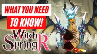 WitchSpring R What You Need To Know Nintendo Switch News [upl. by Hausmann]