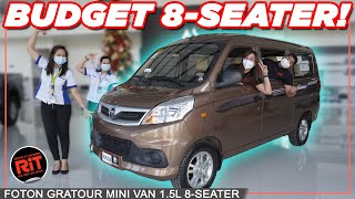 2020 Foton Gratour Mini Van  Budget 8 Seater Philippines [upl. by Betteann859]