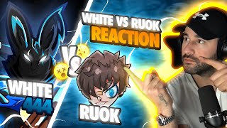 WHITE444 VS RUOK REACTION LEGENDARY FREEFIRE [upl. by Eidda882]