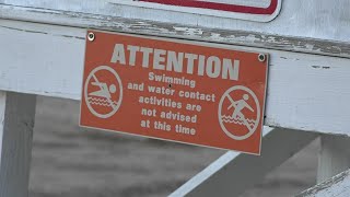 Biddeford park beach closed due to high levels of E Coli in water [upl. by Red]