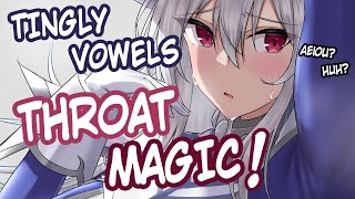 ASMR Tingly Throat Magic StimulatingTickle [upl. by Notnel]