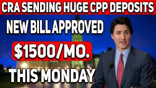 CPP Increase Update  1500 Deposits Will Sent BY CRA To All Low Income Seniors Over 60 [upl. by Tenneb427]