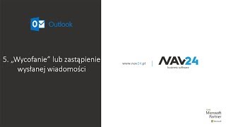 Outlook  Jak anulować lub edytować wysłaną już wiadomość [upl. by Marijn]