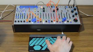 Buchla EASEL COMMAND MIDI USB Host demo with Sensel Morph [upl. by Dasha976]