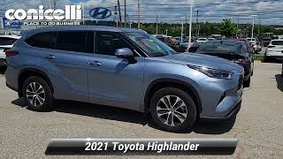 Used 2021 Toyota Highlander XLE Conshohocken PA G24257A [upl. by Mala21]