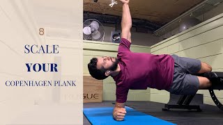 How to Scale Your Copenhagen Plank Beginner to Advanced [upl. by Sueahccaz]