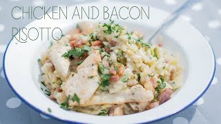 Vanlife Recipe Chicken Bacon amp Shropshire Blue Cheese Risotto [upl. by Ikcin]