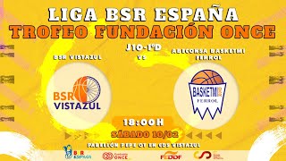 LIGA BSR ESP TROFEO FUND ONCE  1ª DIV 2324  J10  BSR VISTAZUL  ABECONSA BASKETMI FERROL [upl. by Arayc]