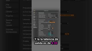 Configurar la LATENCIA en ABLETON LIVE abletonlive abletontips tutorial [upl. by Boycey]