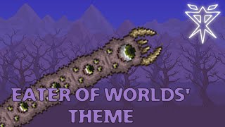 Terraria Vanilla Bosses Music  quotTelluric Horror in the Backgroundquot  Theme of the Eater of Worlds [upl. by Sears880]