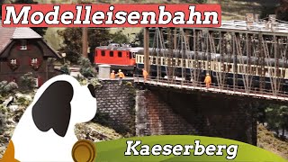 Chemins de fer du Kaeserberg  Modelleisenbahn in Fribourg [upl. by Nicko51]