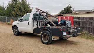 Converting My 1 Ton Winch Truck To Long Poles Part 1 [upl. by Peace]