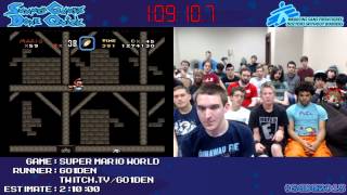 Super Mario World Speed Run 14551 by Go1den SGDQ 2013 [upl. by Eltsyek]