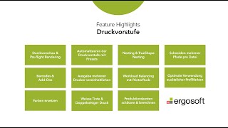 Ergosoft Feature Highlights für die Druckvorstufe [upl. by Center]