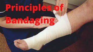 Principles of bandaging steps by steps By PC nursing procedure [upl. by Ajit950]