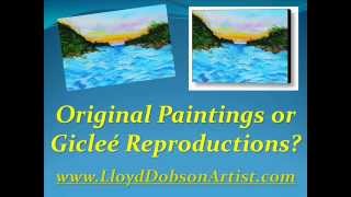 Original Paintings or Giclee Reproductions [upl. by Jarlath]