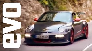 Porsche 911 GT3 RS 997 preproduction drive  evo EXCLUSIVE [upl. by Mastrianni]