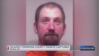 Escaped Tompkins County inmate captured in Ithaca [upl. by Delmore]