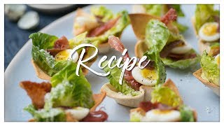 Beerenberg Caesar Salad Tarts [upl. by Lanrev]