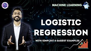 Lec5 Logistic Regression with Simplest amp Easiest Example  Machine Learning [upl. by Tami]