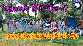 Sparring 3 Dojang Persiapan Liga Pelajar Riau 2024 Part 1 [upl. by Adnil884]