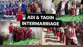 Intermarriage Tagin And Adi Tribe Of Arunachal Pradesh  Tagin’s Marriage Ritual [upl. by Itsrejk]