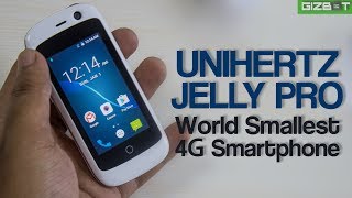 Unihertz Jelly Pro Unboxing and First Impressions  GIZBOT [upl. by Atinwahs]