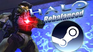 Halo REBALANCED on STEAM WORKSHOP [upl. by Htieh357]