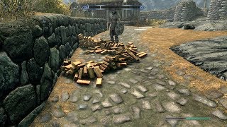 SKYRIM duplication glitch GOLD Ingots FAST Smithing [upl. by Yorker212]