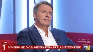 Matteo Renzi ospite a Tagadà  21102024 [upl. by Eilatan]