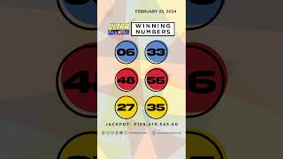 PCSO Lotto Results P159M Ultra Lotto 658 Super Lotto 649 3D 2D  Feb 25 2024 [upl. by Riancho]