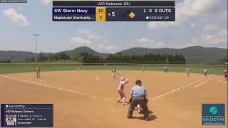 SW Storm Navy  Hanover Hornets 16U 20240717 [upl. by Philly84]