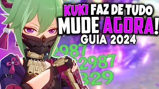 ELA MUDA SEU JOGO KUKI SHINOBU É Muito SIMPLES Build PERFEITA e RÁPIDA Em MINUTOS GENSHIN IMPACT [upl. by Aveer]